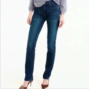 J. Crew Medium Wash Matchstick Stretch Straight Slim Jeans Size 30S
